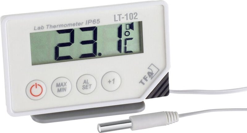 Tfa Dostmann - LT-102 Kabelgebundenes Thermometer Weiß 30.1034.K