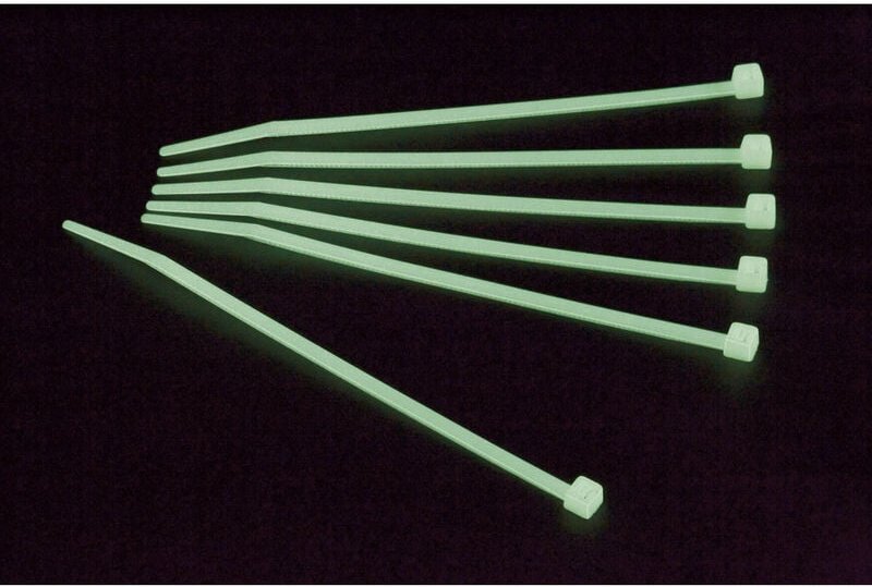 1570828 Kabelbinder 300 mm 3.60 mm Grün Nachleuchtend 50 St. - Tru Components