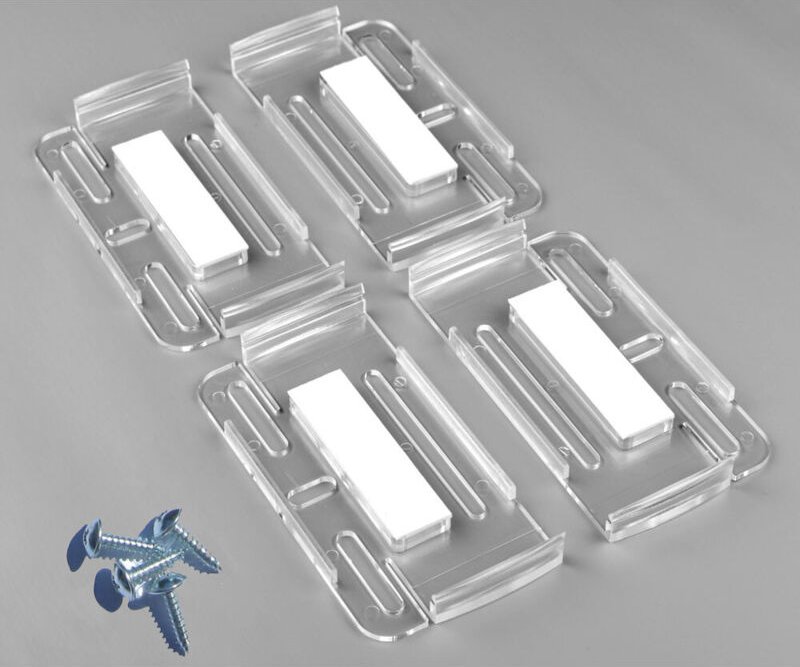 Hp Autozubehör - Simple-Fix Kennzeichenhalter Transparent (l x b x h) 12 x 6.5 x 1 cm