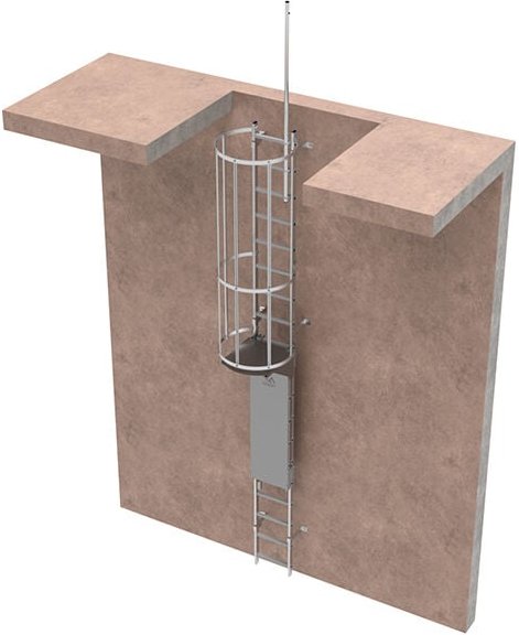 Matisère - Steigleiter - Steighöhe von 2,34 bis 3,18m - CRINO-ST/001-7872