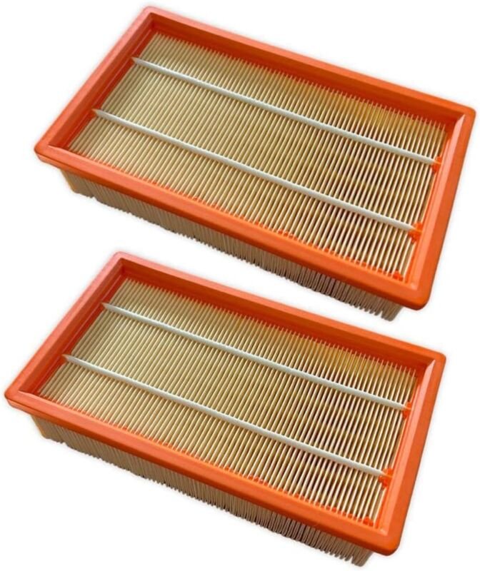 Ersatz-Flachfaltenfilter für Karcher nt 25/1 Ap/NT 35/1 Ap/NT 45/1 nt 55/1 nt 361 nt 561 nt 611 Tact Te m Eco Ersatzfilt...