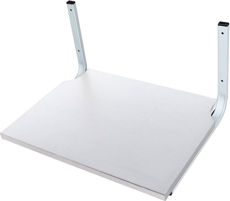 So-tech - Gerätehalter mit weißer Platte für Mikrowelle, Backofen, Grill, Ofen bis 30 kg