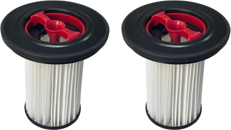 2x Trade-Shop HEPA-Filter / Zylinderfilter für Bosch BBS8214 BBS8225ACN BBS82BBLCK/02 BBS82BWALU/02 BBS82BWHTE/02 BBS81P...