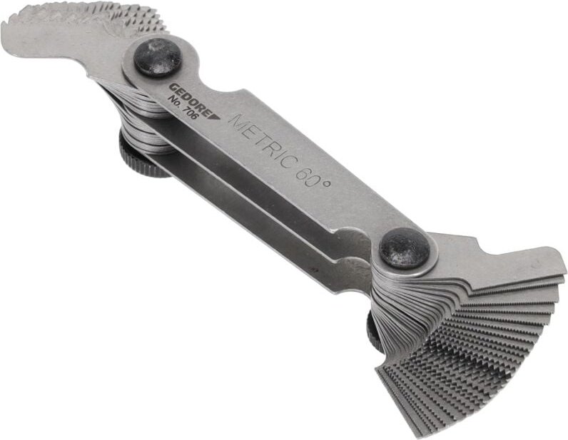 Gewindelehre 52 Blätter - 706 - Gedore