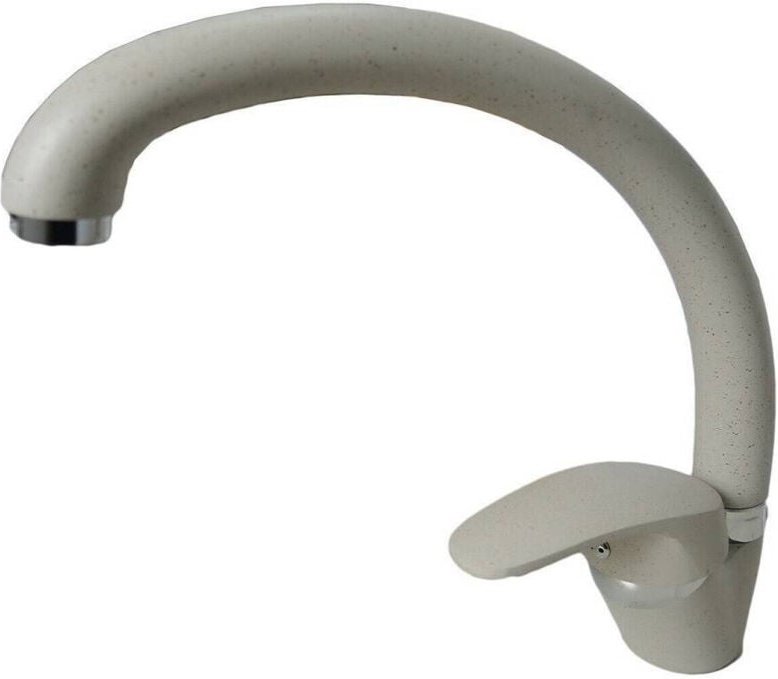 Trade Shop Traesio - Trade Shop - einhebelmischer für küchenspüle mit gebogenem auslauf avena 63001 -