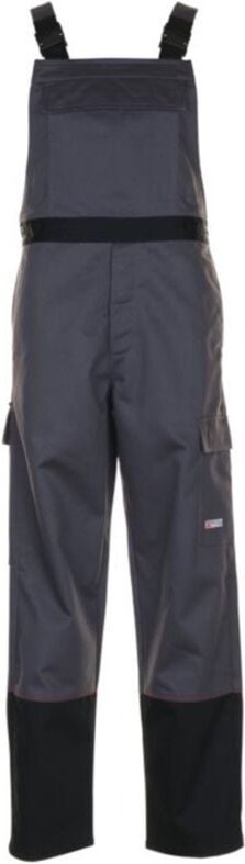 Planam Latzhose Weld Shield grau/schwarz 48