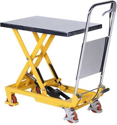 Matisère - Mechanischer Hubtisch - Hydraulischer Hub 1000 mm - Tragfähigkeit 500kg - Werkstatt - Logistik - Industrie - ...