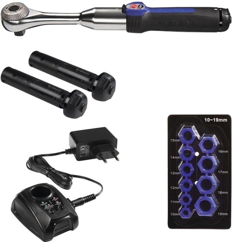 Hybridknarre Antr.1/2 Zoll 3,6 V/2 Ah 2 Akkus,Ladegerät Promat