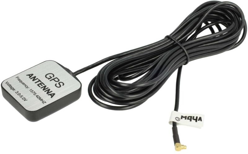 Vhbw - gps Antenne kompatibel mit Magellan Maestro 4200, 3250 gps Navigation System Navi mit MMCX-Anschluss - Magnetfuß,...