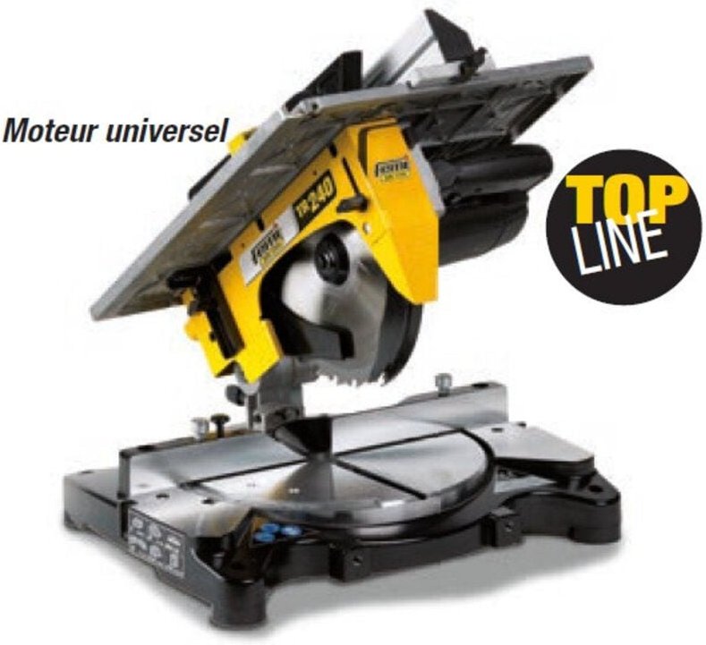 Kapp- und Gehrungssäge tr 240 Ø254 mm Femi Universalmotor 1450W - 8426134