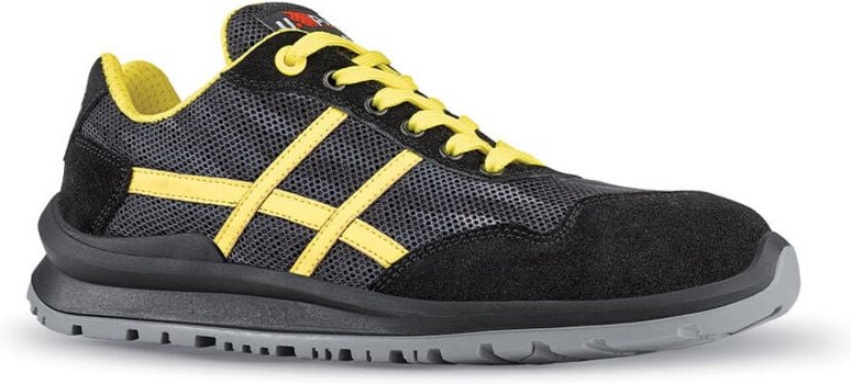 Sicherheitsschuhe niedrig ALEX S1P SRC - Schwarz/Gelb 46