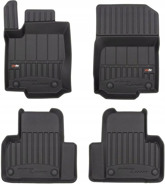 Gummimatten und Fußmatten Mercedes GLE W166 2011-2018 3D Mulde