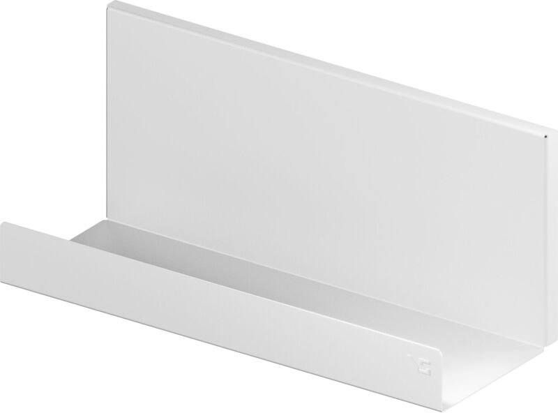 Vauth-sagel - Wandregal Metall Board-3 Ablage für die Wand - Designer Wandablage, Stahl pulverbeschichtet weiß