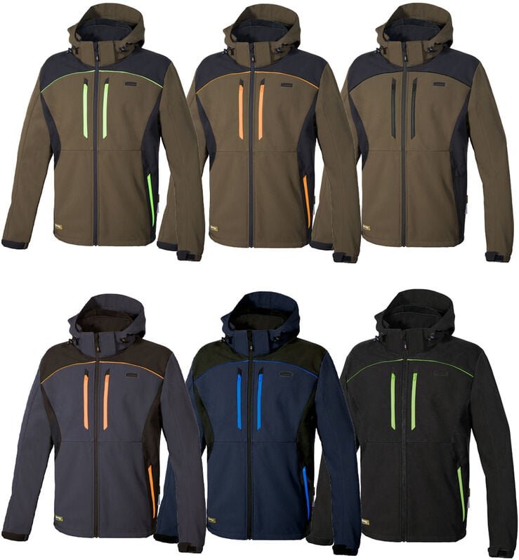 Klarbo Arbeits-Softshelljacke - 48 (eu) - Schwarze - Cofra