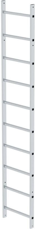 Thumbnail - Günzburger Steigtechnik - Steigleiterteil 2,80m 10 Sprossen Alu blank - 062265