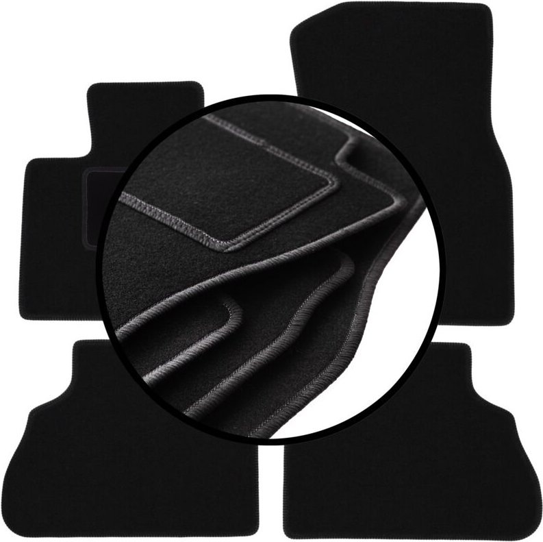 Komplettset Veloursmatten für: BMW X5 G05 SUV (2018-)