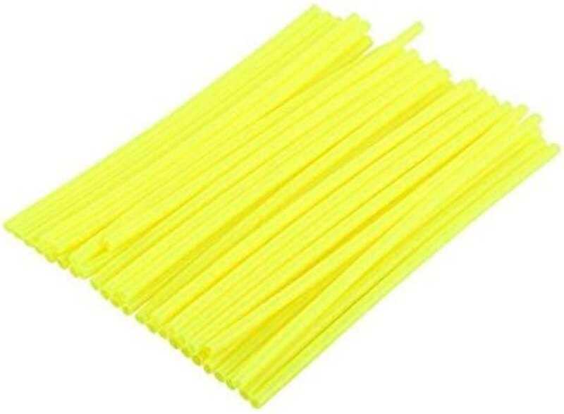 Shining House - 36-teilige Radspeichenabdeckungen, Motorrad- und Fahrradspeichenabdeckungen, Motorrad-Speichenschutz-Sch...