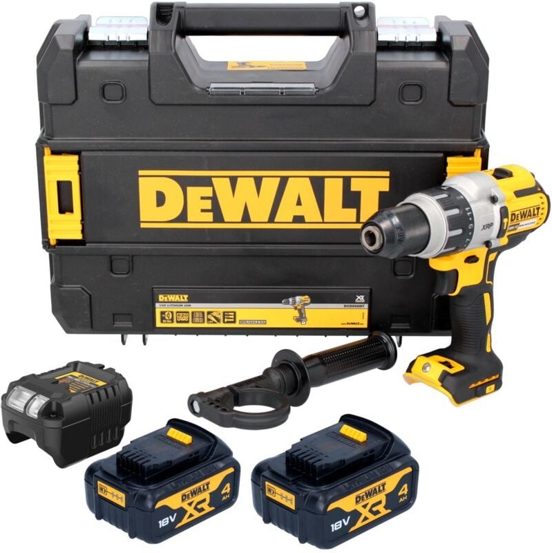 Dcd 996 M2T Akku Schlagbohrschrauber 18 v 95 Nm Brushless + 2x Akku 4,0 Ah + Ladegerät + tstak - Dewalt