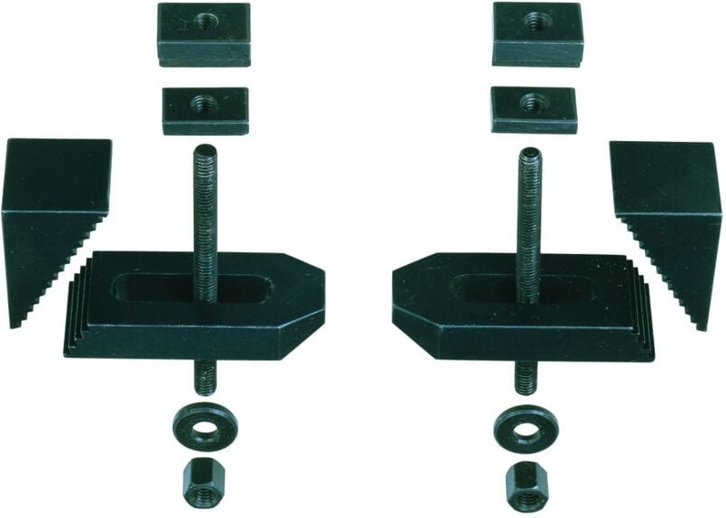 Proxxon - Stufenspannpratzen aus Stahl, Werkstücke bis 20 mm Dicke, 2 Stück - 24256