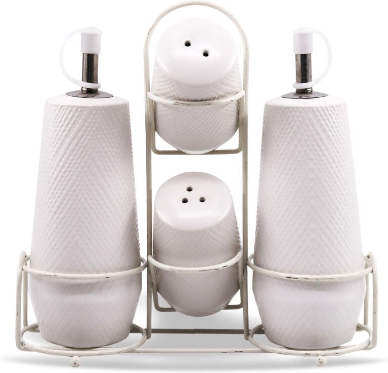 Keramik Gewürzset 5-teilig MAESTRO WHITE MR-20002-04S