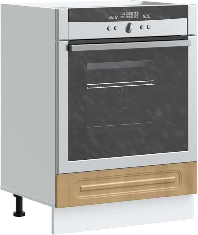 Herdumbauschrank Kalmar Artisan-Eiche Holzwerkstoff Vidaxl