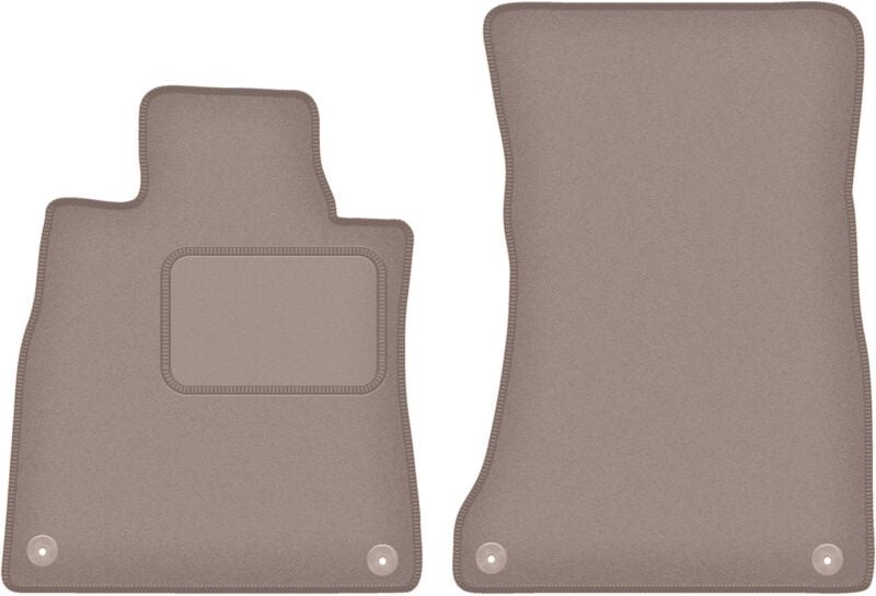 Beige Vordermatten für: Mercedes S W222 Coupé (2013-)