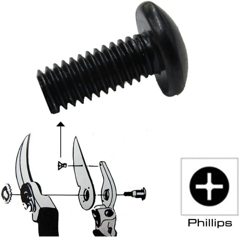 Ersatzschraube Samurai Schere Befestigung KS-4T