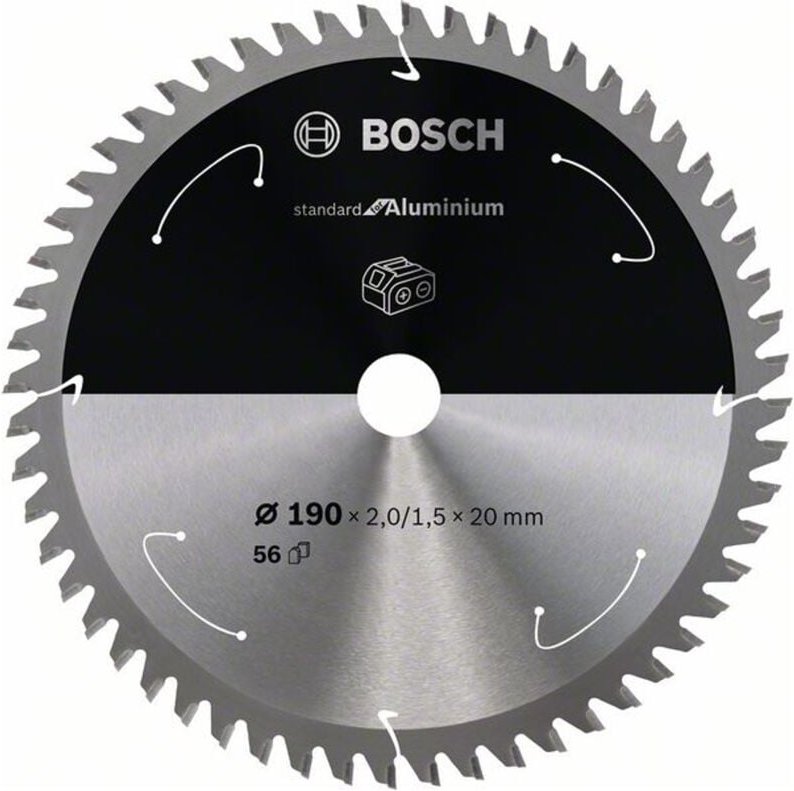 Thumbnail - Bosch PRO Aluminium cordless Kreissägeblatt, 190 x 2 x 20 mm, für HKS