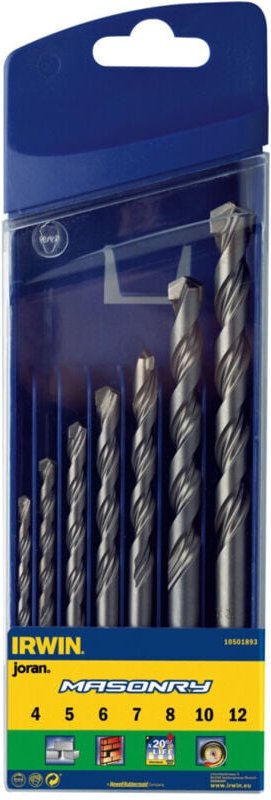 Bohrersatz Für Betonmauerwerk 7-Teilig 4-12mm - I-10501893