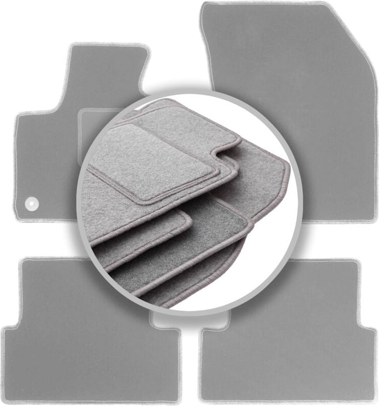 Fußmatten Aschegrau für: Opel ka Crossover (2017-)