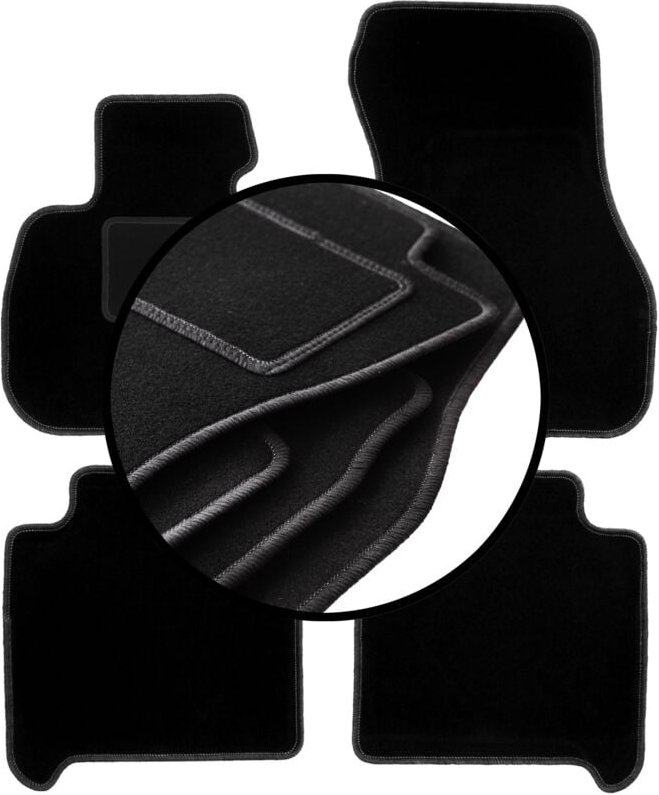 Komplettset Veloursmatten für: BMW 2 F46 Gran Tourer (2015-)