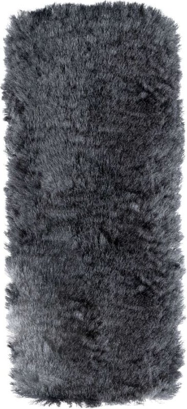 Walser - Gurtpolster Lammfell Millie Lammfell, 25 mm schwarz - 2 pcs.