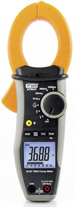 Ht Instruments HT9021 Stromzange digital cat iii 1000 v, cat iv 600 v Anzeige (Counts): 6000
