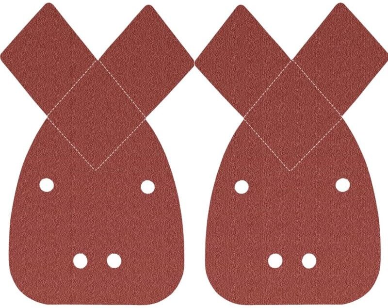 YMYNY 40 Schleifblätter für Black & Decker Detail Palm Sander, alle Größen