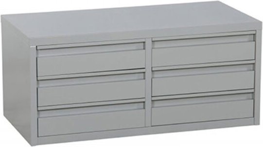 Thumbnail - Schubladencontainer mit 6 Schubladen - Blau - 4091071014