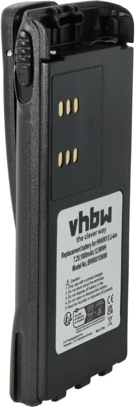 Vhbw - Akku Ersatz für Motorola HMNN4151, HMNN4151AR, HMNN4154, HMNN4158, HMNN4159, HNN4001 für Funkgerät, Walkie Talkie...