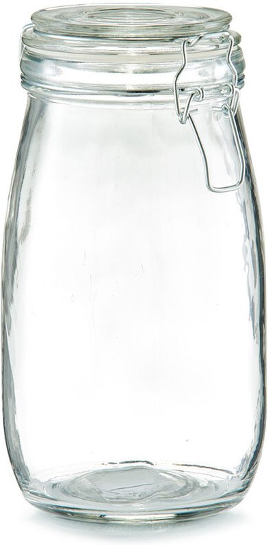 Thumbnail - Lebensmittelbehälter, Glas mit Deckel, 1450 ml Zeller