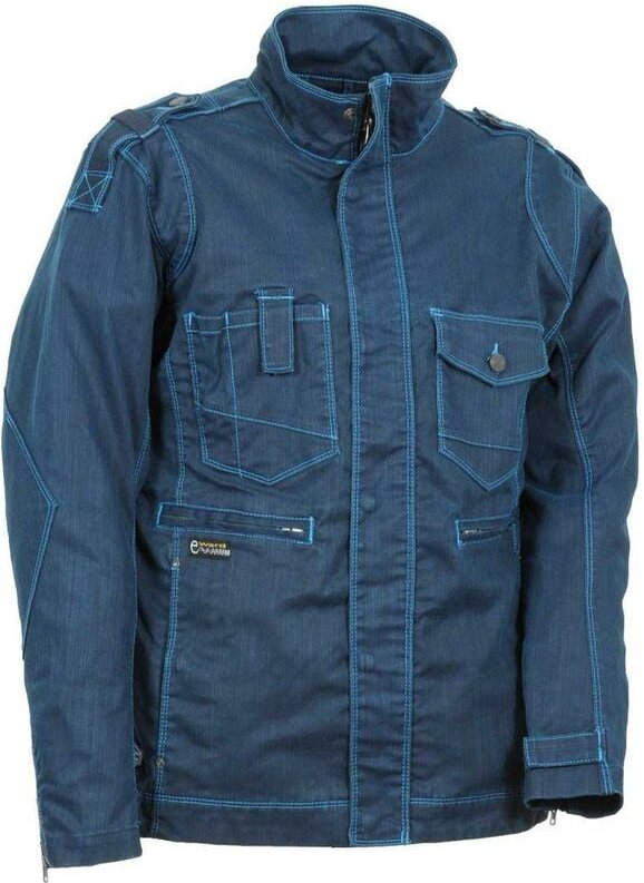 Profi Arbeitsjacke Jeans Cofra in versch. Farben blau 46