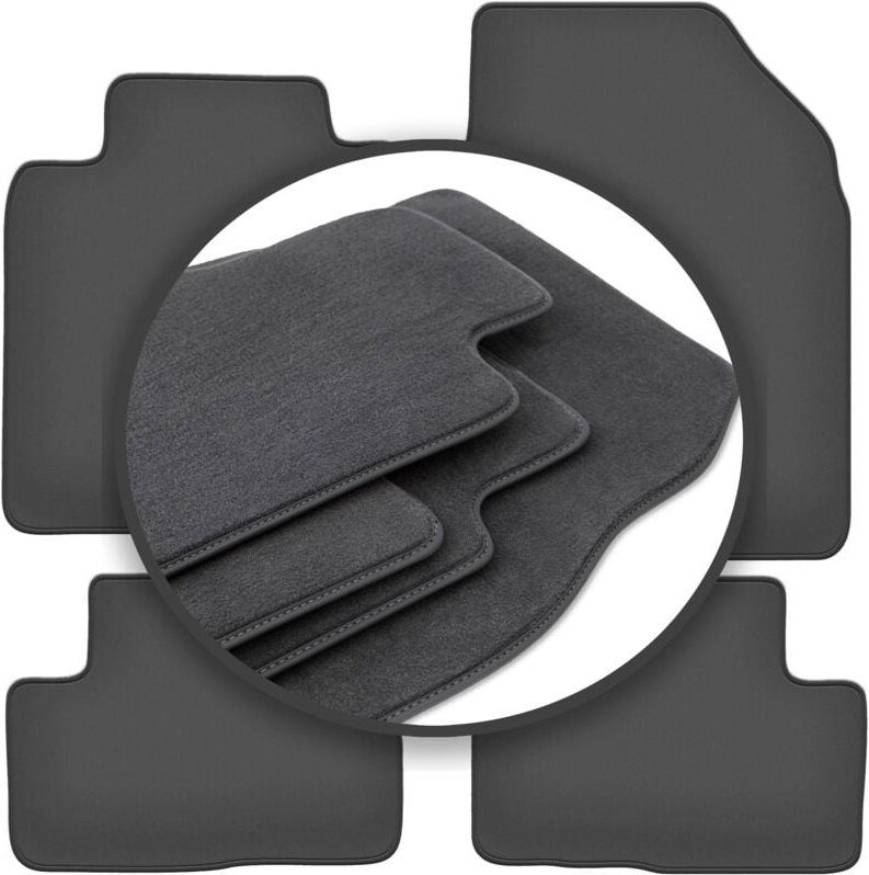 Premium-Fußmatten für: Nissan Micra K12 Fließheck (2002-2010)