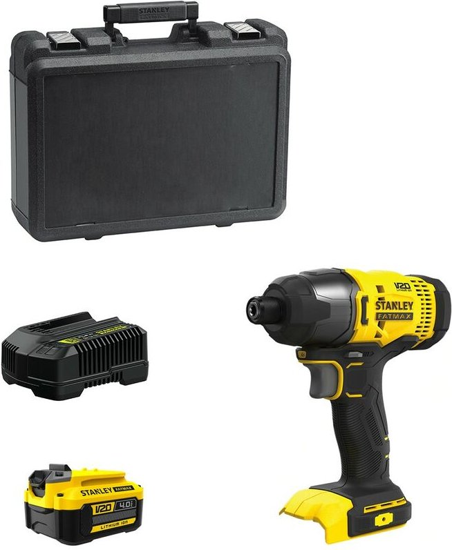 Stanley - Schlagschrauber FatMax SFMCF800M1K (1 x 4,0 Ah + Ladegerät + Koffer)