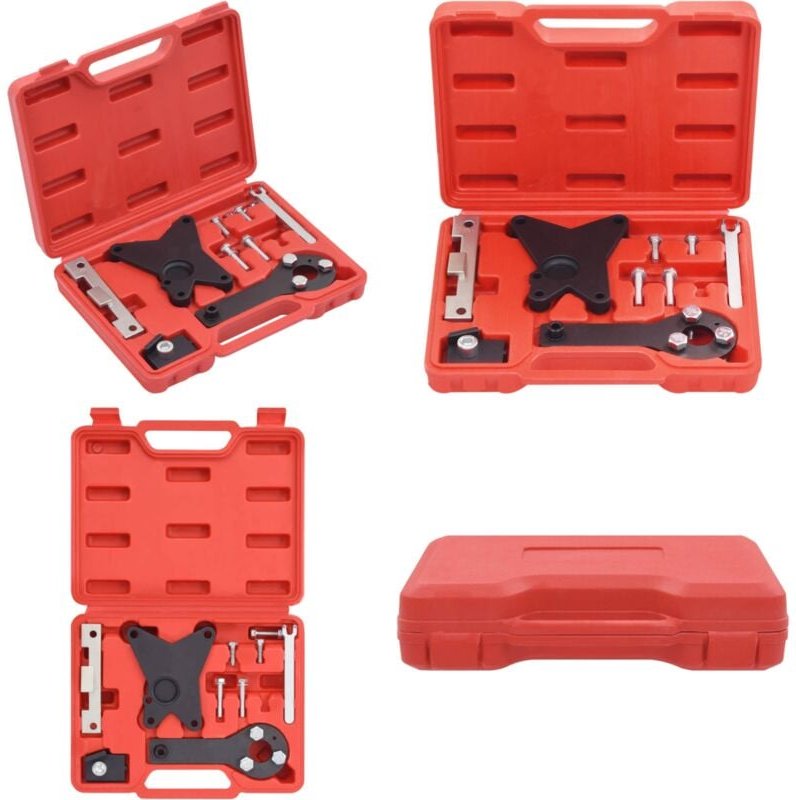 Vidaxl - 9-tlg. Motoreinstellwerkzeug-Set - Motorreparatur - Steuerkettenwechsel - Zahnriemenspannung - Motoren Werkzeug...