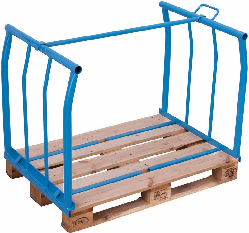 VARIOfit Palettenaufsatz Typ 66 aus Stahl 1200x1000mm Maße, 800mm Höhe