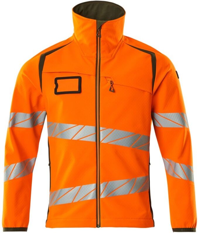Mascot ACCELERATE SAFE Softshelljacke 19002-143-1433 Gr. 3XL hi-vis orange/moosgrün