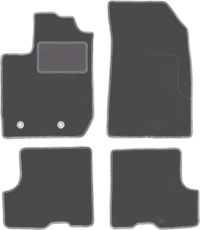 Graphit-Fußmatten für: Dacia Sandero II FL Fließheck (2018-2021)