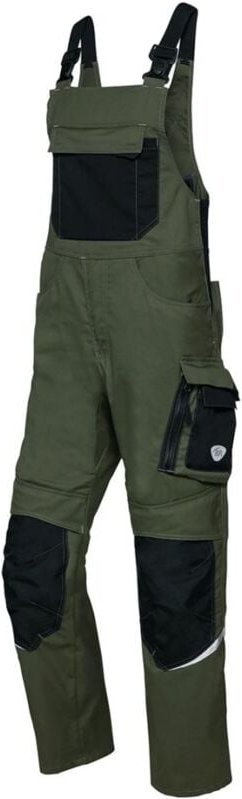 Bp Arbeitslatzhose 1979-570 Gr. 60 oliv/schwarz