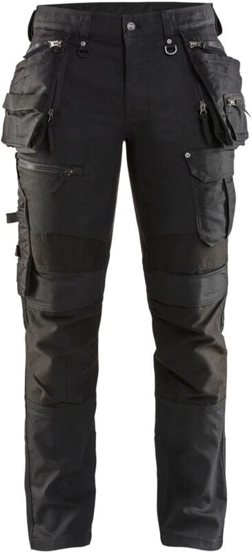 Arbeitshose X1900 Artisan Stretch 2D 1990 - Schwarz/Schwarz S - FR(40) - SE(C46) - Lang