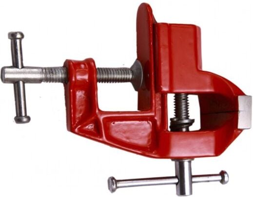 Klammerschraubstock aus Gusseisen, 50 mm Centrale Brico