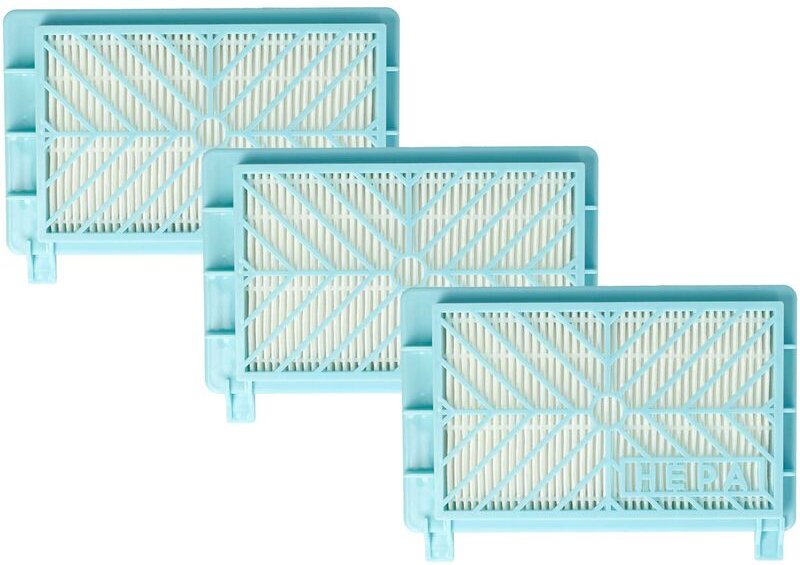 3x Staubsaugerfilter kompatibel mit Philips HR8978)a, HR8978, HR8978A, HR8981, HR8982 Staubsauger - hepa Filter - Vhbw