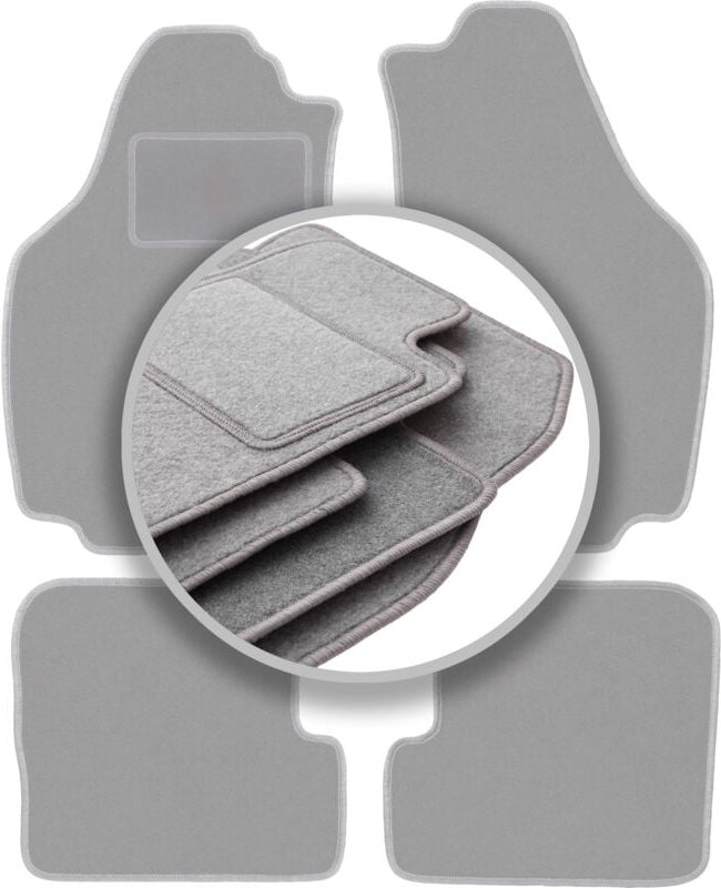 Graue Automatten für: Lancia Ypsilon II Fließheck (2003-2011)