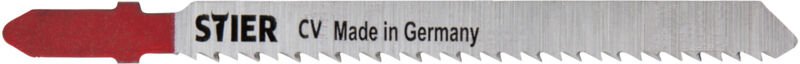 Stichsägeblatt, ST3102, 20 Stück, Schnittlänge 75 mm, Zahnteilung 2,5 mm, perfekt geeignet zum Zuschneiden von Holz, Arb...